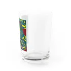 Contemporary　ArtのForestArt Water Glass :right