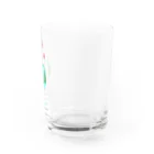 あいのメロンソーダとほほえみくまさん Water Glass :right