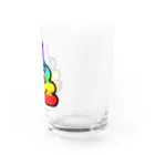 さつまいもおもしろグッズSWEET_POTATOのにじいろうんちグラス Water Glass :right