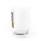 歴史グッツショップの満州開拓促進ポスター Water Glass :right