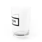 FUCKINONのロゴ Water Glass :right