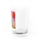 つれづれ　&　ビション・フリーゼの100均画材のお手製マイ・プリンセス Water Glass :right