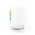 みなとまち層のトロピカル·マンタソーダ Water Glass :right