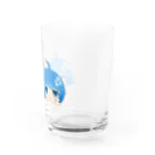 あらなみのおみせのユウナギねそべり。 Water Glass :right