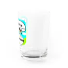 yayoiboy 弥生ボーイくんの弥生ボーイ「No gyo No rice！」 Water Glass :right