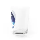 Kotetsu diary(SUZURI店)のフラットコーテッドレトリバー×クール Water Glass :right