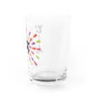 犬かもなのと猫のはずの猫花火 Water Glass :right