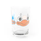 HORIZON WEB SHOP SUZURI店の団鳥グッズ Water Glass :right