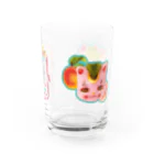 ★枠星屋★の茶屋 桜源郷あるいは桃源郷 (招き猫＆お狐さま) Water Glass :right