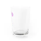 ぴよねこ(nikoneko)のカラフルソフトクリームとふわふわアニマル Water Glass :right