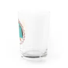 華麗なるスパイスカレー部のショップのcurry naru Tシャツ Water Glass :right