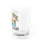 5corgisのスイカ割りコーギー Water Glass :right