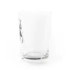 雨水ふみの白髪ちゃん Water Glass :right