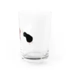 竹さんの3色キーウィ Water Glass :right