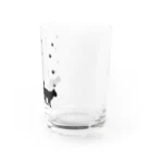 紅天本舗の猫に魅了される＊黒＊グラス Water Glass :right