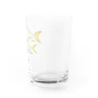 アングラースピリッツのブリの成長イラスト！ワカシ→イナダ→ワラサ→ブリ Water Glass :right