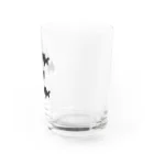 ゆるあにまるのシュモクザメ-シルエット Water Glass :right