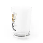 めろさらオリジナルグッズのにゃんこ運転士 Water Glass :right