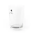 イラスト MONYAAT のホールインワン　ゴルフTシャツ Water Glass :right