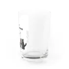 keeeeeep smilingのチョキを習得した猫 Water Glass :right