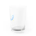 dot.の水色のドット翼 Water Glass :right