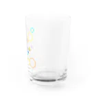 greetenの猫ちゃん組体操　運動会 Water Glass :right