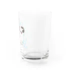 Letiの蘭丸、ましろ Water Glass :right