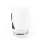 MiYABiの仰向けの猫 Water Glass :right