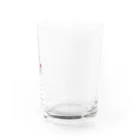 絵の具入れの信号機ヨガぼうにんげんくん Water Glass :right