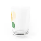 やんぐすけーるのやんぐすけーる・ひまわり葉付き Water Glass :right