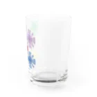 Contemporary　ArtのMysterious'Art Water Glass :right