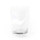 万屋黒狐の泳ぐ一反木綿さん Water Glass :right