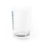 bonnylochの七宝繋ぎWhite_@Red Water Glass :right