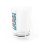 毛玉商店のスマイルねこくん Water Glass :right