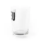 0.00%VEGAN SHOPの「NEU」（黒文字） Water Glass :right