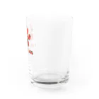 onehappinessのいちご　肉球 Water Glass :right