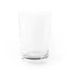 MrKShirtsのOrigami (折り紙鶴) 白デザイン Water Glass :right