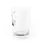 山形屋米店の肘をついてくつろぐ猫 Water Glass :right