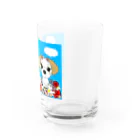 kororeo工房のお花畑けのシーズーちゃん達 Water Glass :right