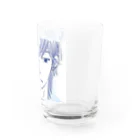 ikka-maaの悩める青い青年5 Water Glass :right