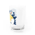 しろくまくんショップのしろくまくん、タコタコ星人の夢を見る Water Glass :right