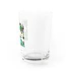 ILLUST-OKUのParking Water Glass :right