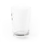 SUIMINグッズのお店のミルクアイスをまじめに運ぶねこ Water Glass :right