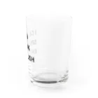 異文化交流のI CAN SPEAK ENGLISH Water Glass :right