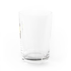 SUIMINグッズのお店のトロピカルアイスをワイルドに運ぶねこ Water Glass :right