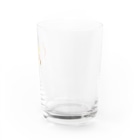 SUIMINグッズのお店のいちごアイスをあざとく運ぶねこ Water Glass :right