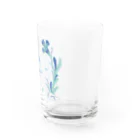 titikのジャワ更紗の動物柄_カラー Water Glass :right