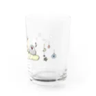 ・buncho days・ 文鳥デイズのキラふわ文鳥 Water Glass :right