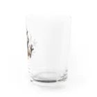 ツバメ堂の茶色いカエル Water Glass :right