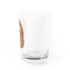 結社黒猫の大仏ヘッド Water Glass :right